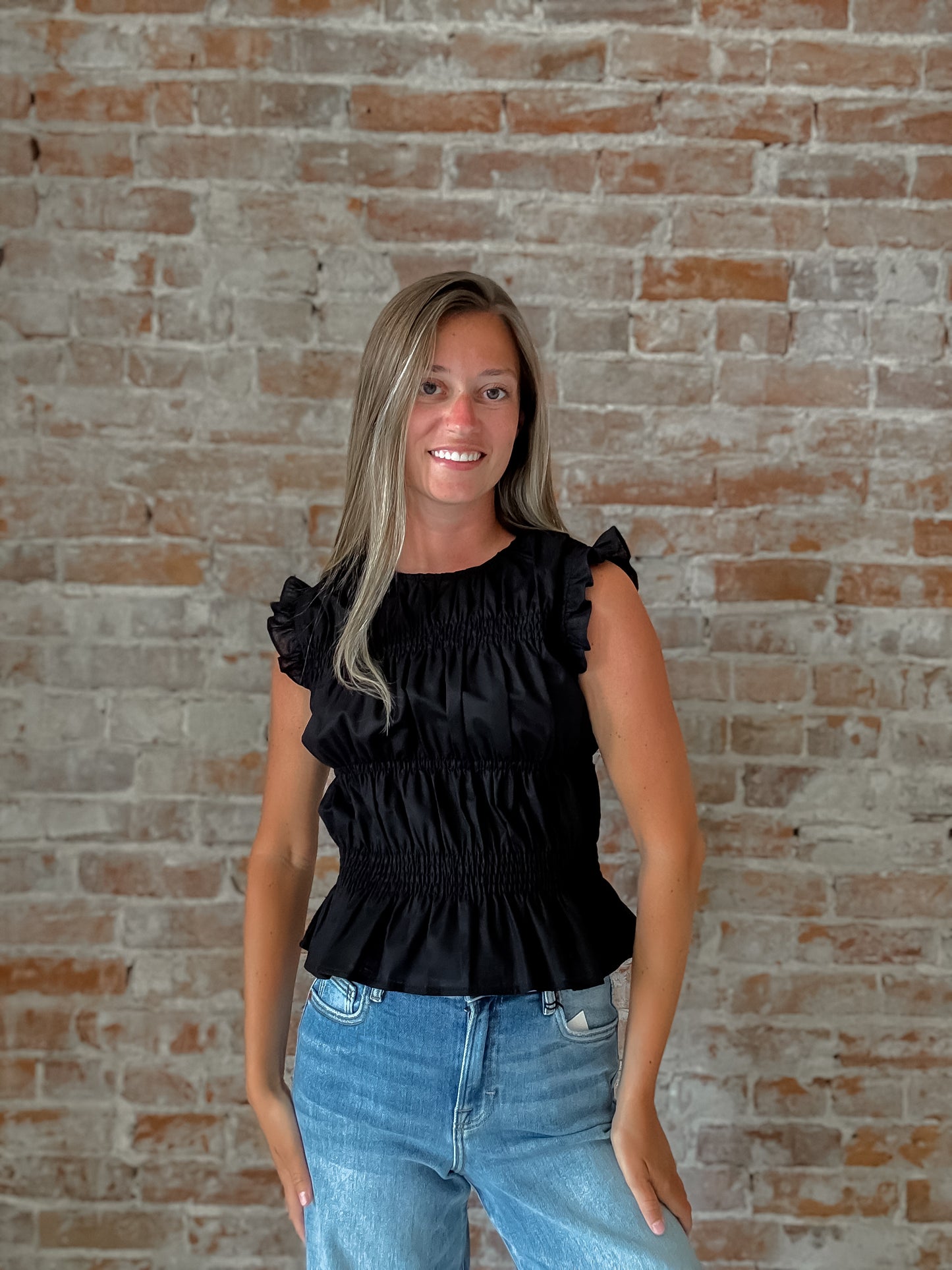 Eugenie Top In Black