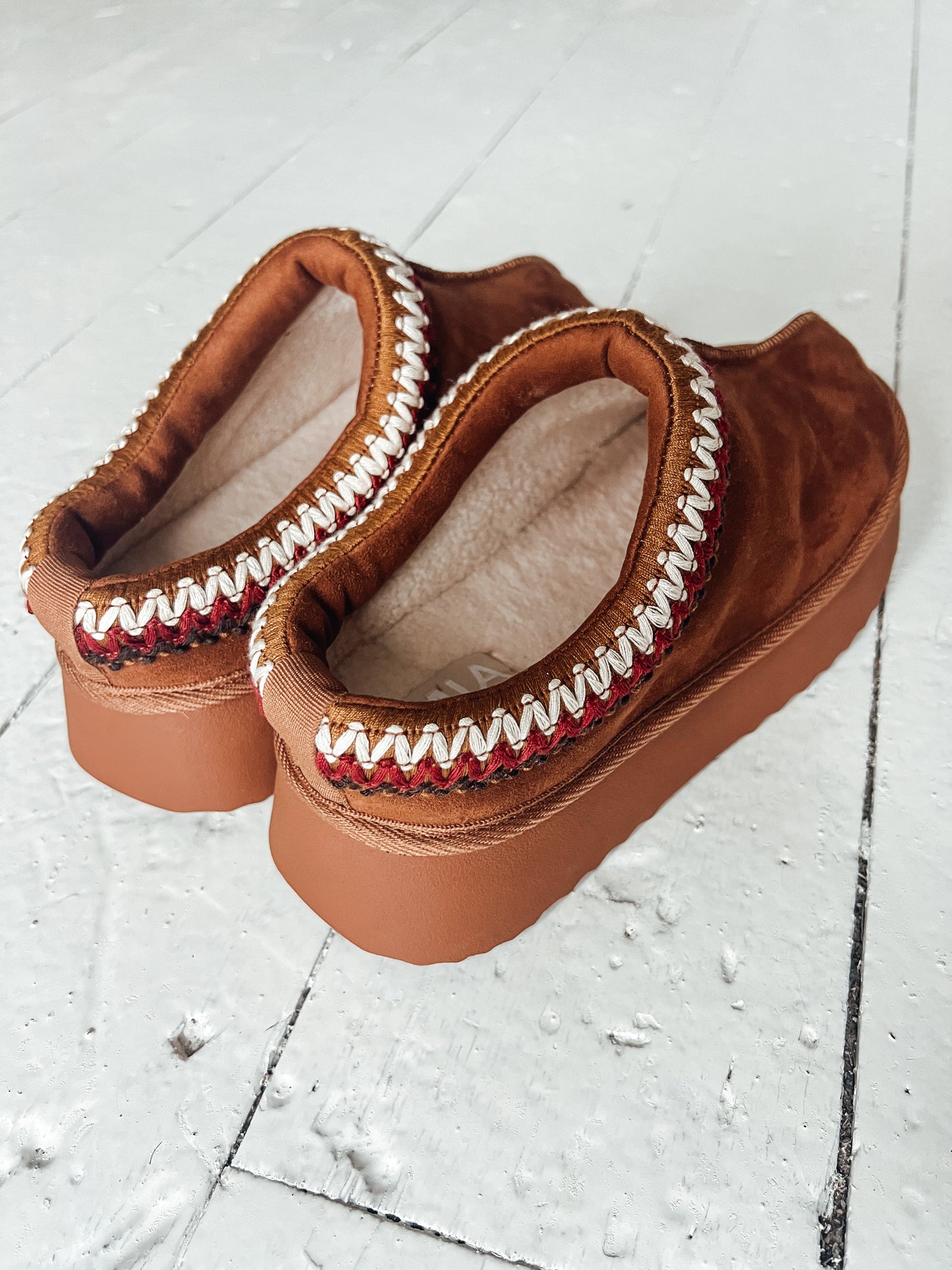 Nova Slipper : Cognac