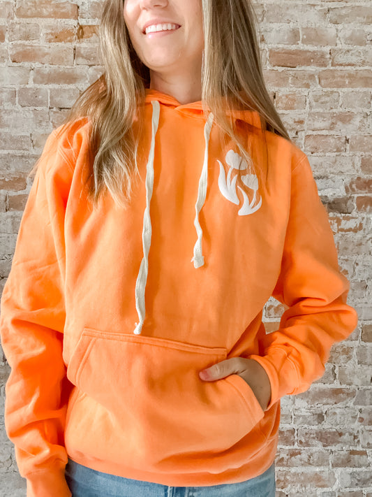 Tiptoe Hoodie : Cantelope