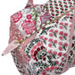 pink floral duffle bag