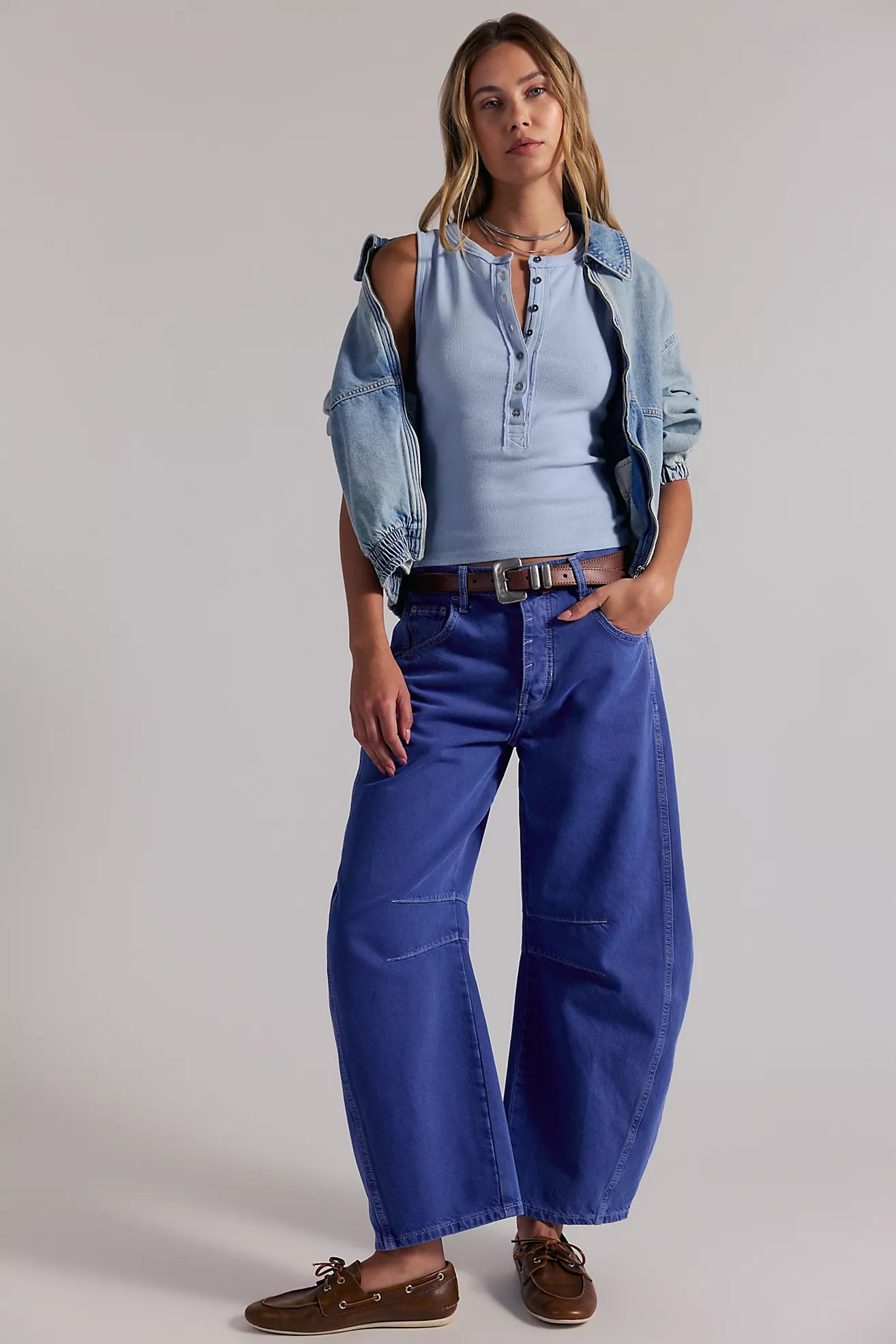 Free People: Jamie Henley Tank in Dew Shine