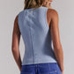 Free People: Jamie Henley Tank in Dew Shine