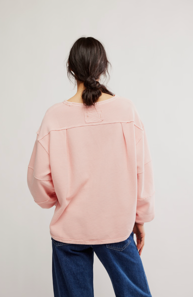 Free People: Total Eclipse Tee in Blossom