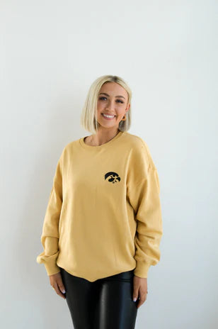 Iowa Barkley Split Crew Sweatshirt