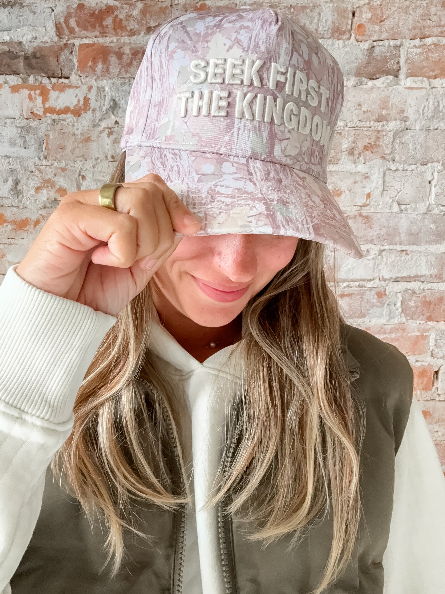 Seek First The Kingdom Hat
