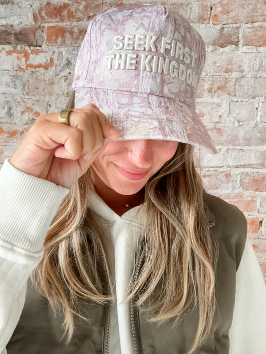 Seek First The Kingdom Hat