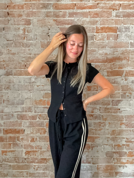 Enzo Top : Black