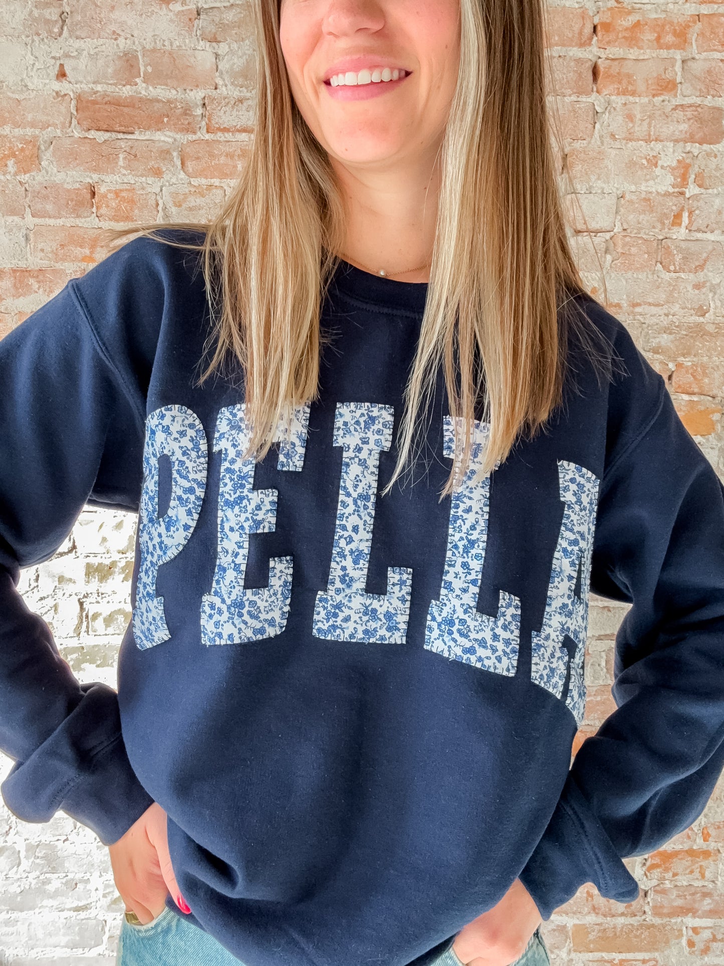 Pella Crewneck in Blue