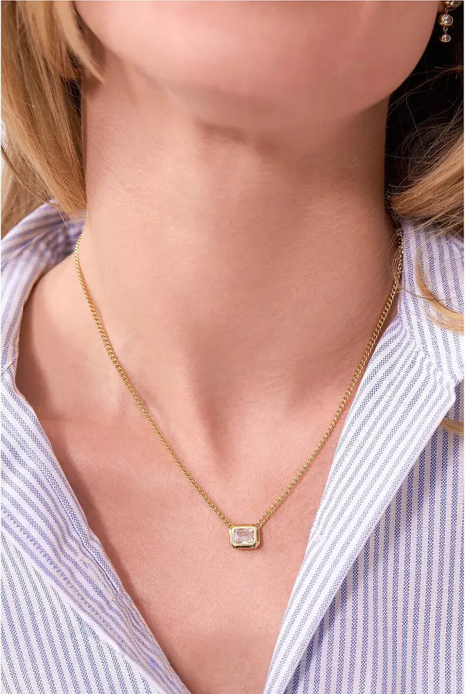 Electric Picks: Mirage Necklace in Gold