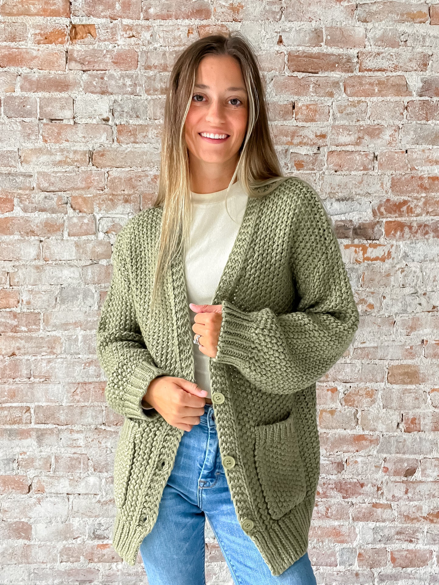 Eleanor Cardigan : Matcha