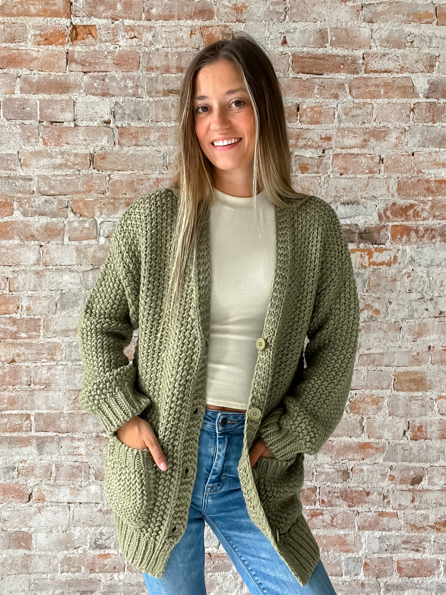 Eleanor Cardigan : Matcha