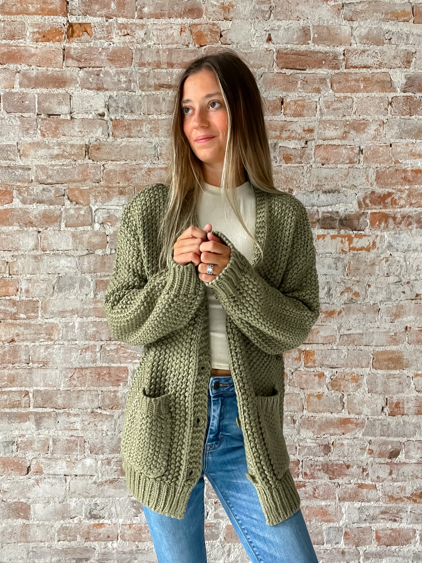 Eleanor Cardigan : Matcha