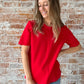 Anita Top in Red