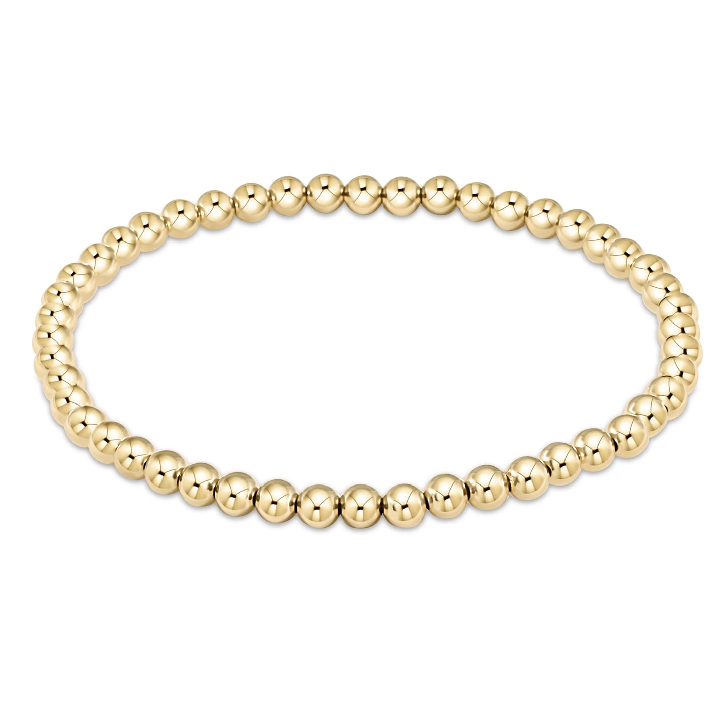 E Newton: Classic Gold 4mm Bracelet