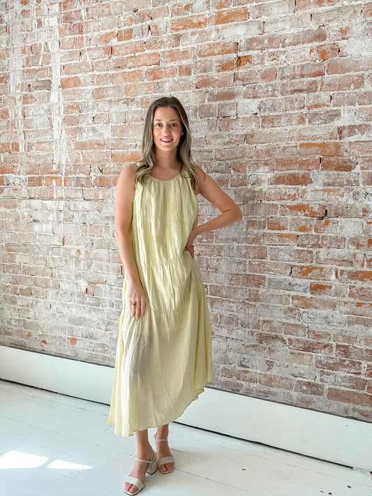 Vittoria Dress in Yellow