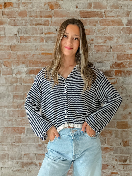 Endless Summer Cardigan : Navy