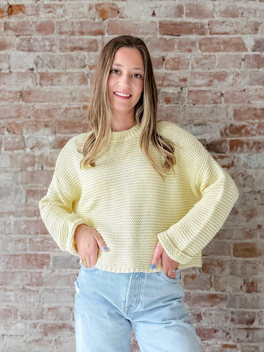 Endless Summer Sweater : Butter