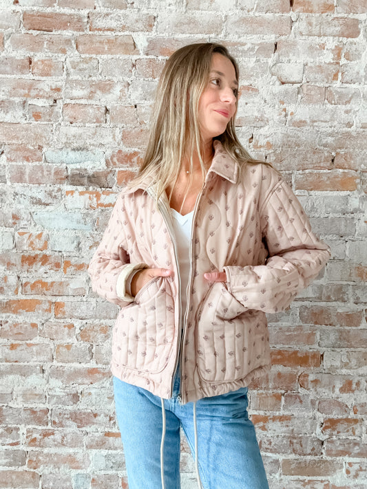 Aida Jacket in Tan