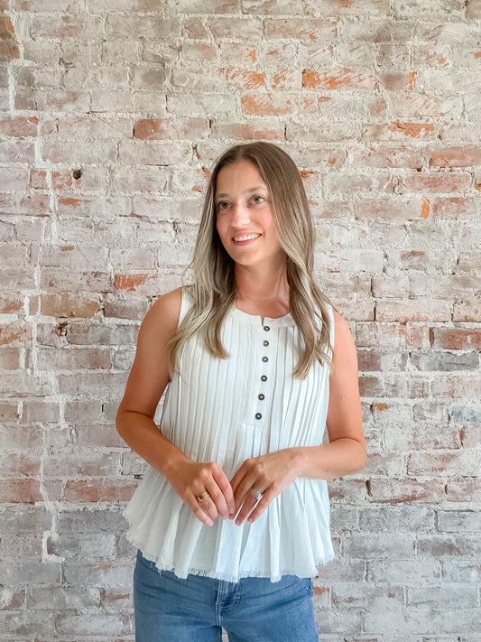 Pearla Top in White