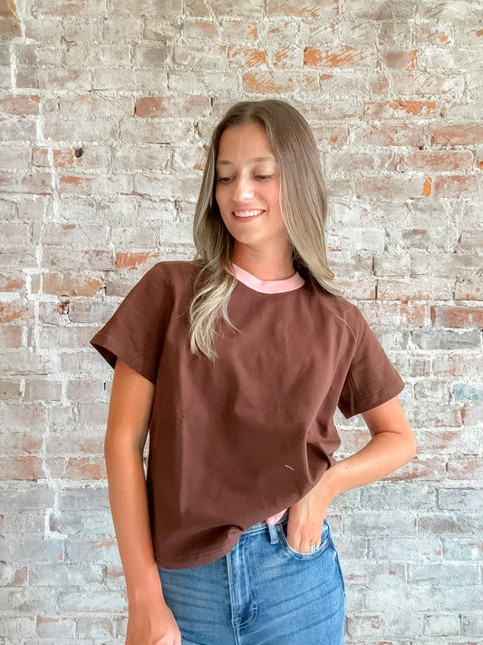 Chloe Top : Brown