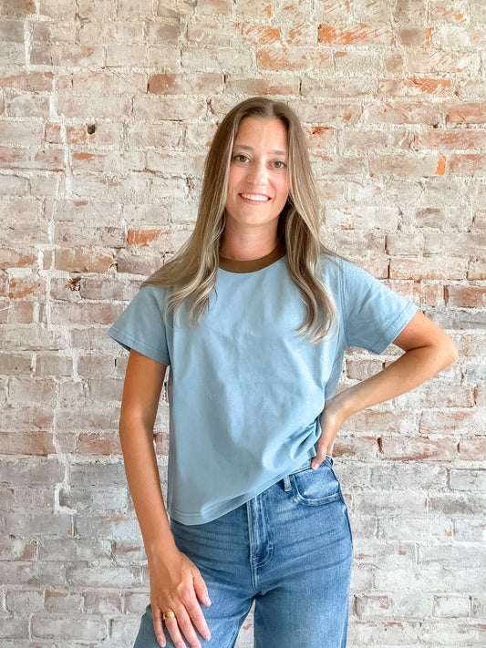 Chloe Top : Blue