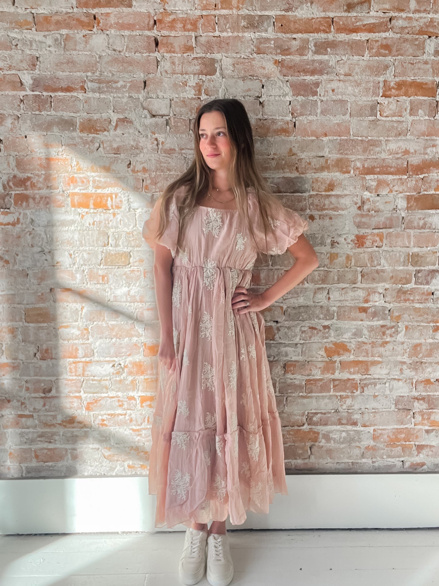 Belle Dress : Blush