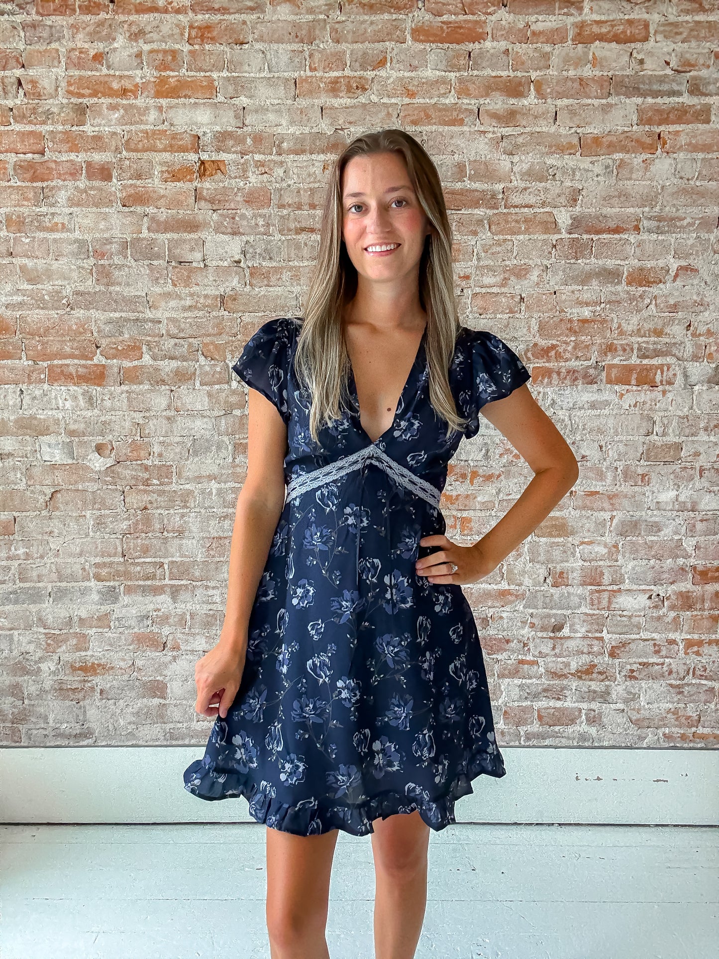 Arendelle Floral Dress