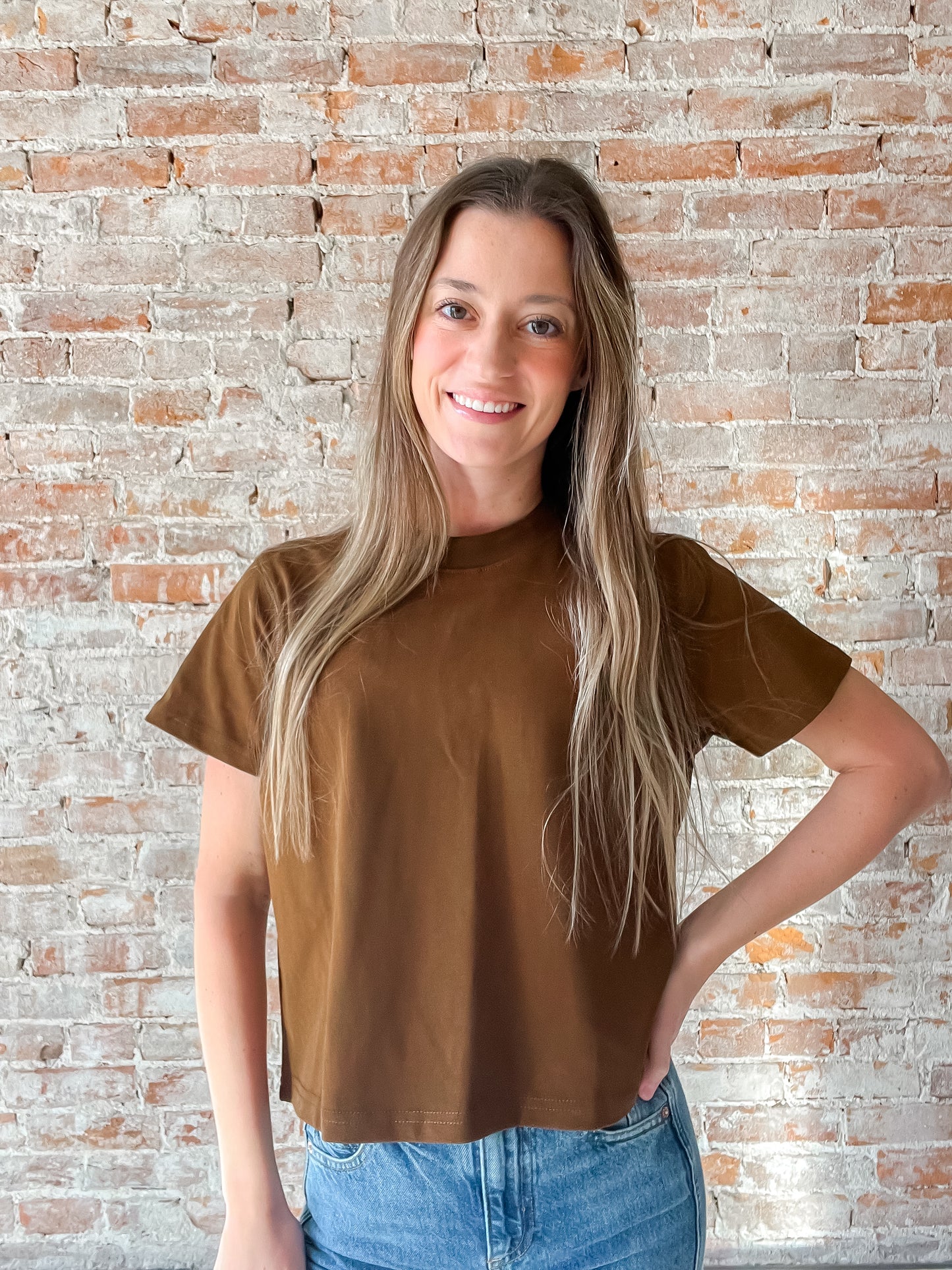 Lanie Tee : Brown