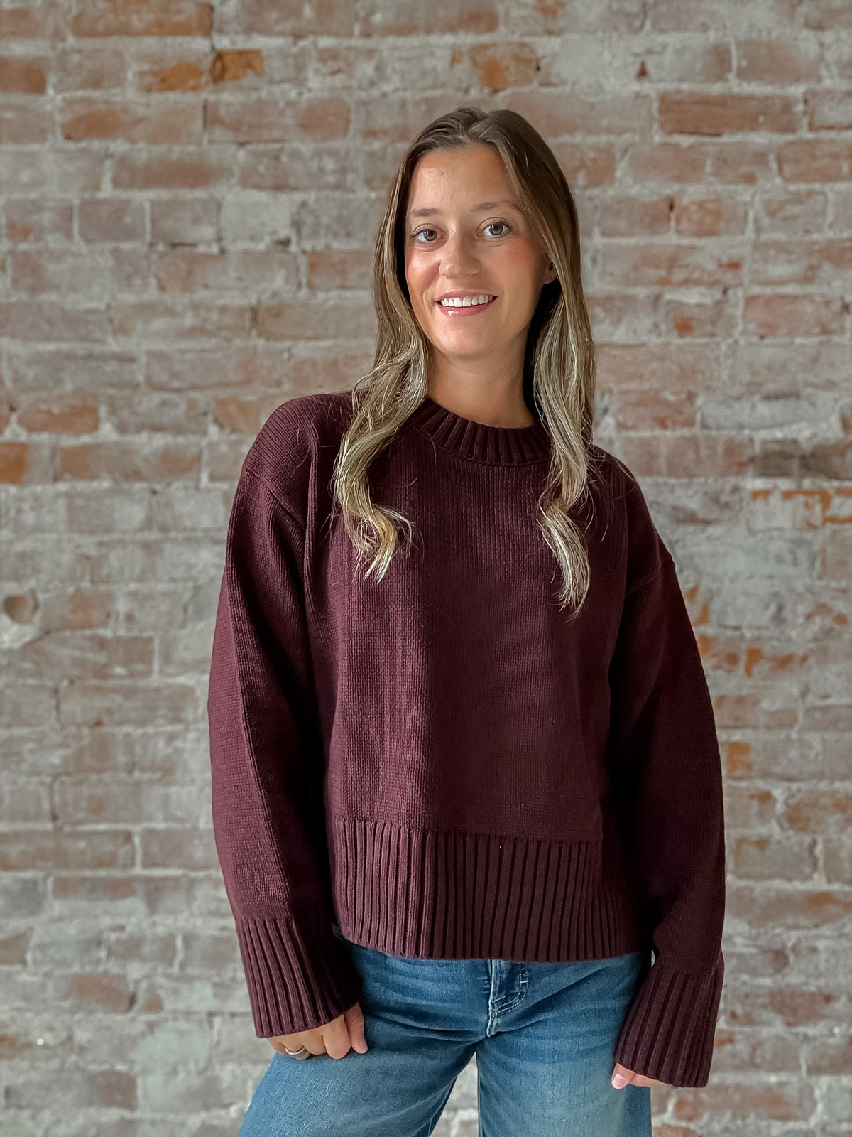Asher Sweater in Brown