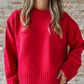 Asher Sweater in Red