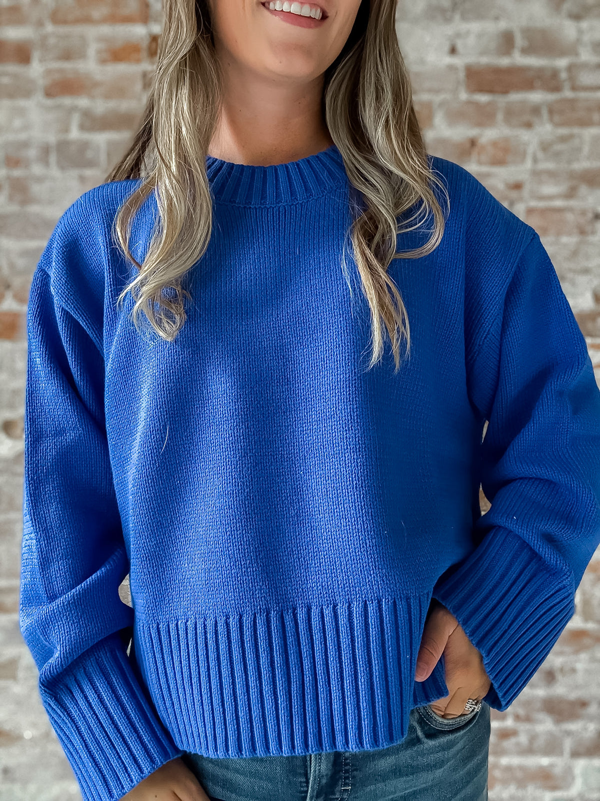 Asher Sweater in Blue