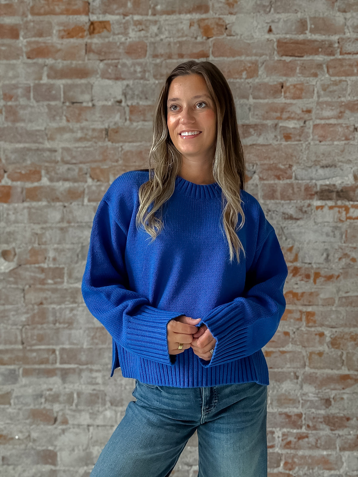 Asher Sweater in Blue