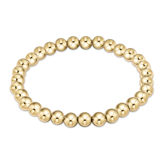 E Newton: Classic Gold 6mm Bracelet