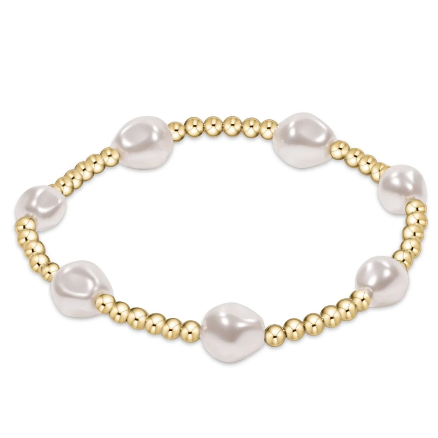 E Newton: Admire Pearl 3mm Bracelet