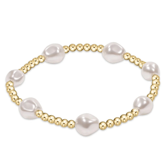E Newton: Admire Pearl 3mm Bracelet
