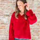 Glen Sweater : Red