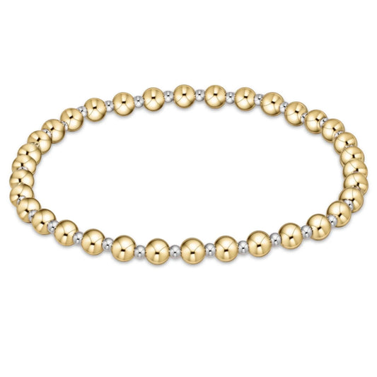 E Newton: Grateful Mix Metal 4mm Bracelet