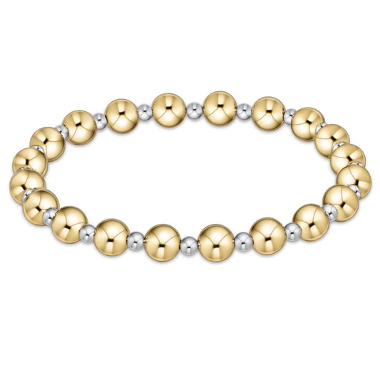 E Newton: Grateful Mix Metal 6mm Bracelet