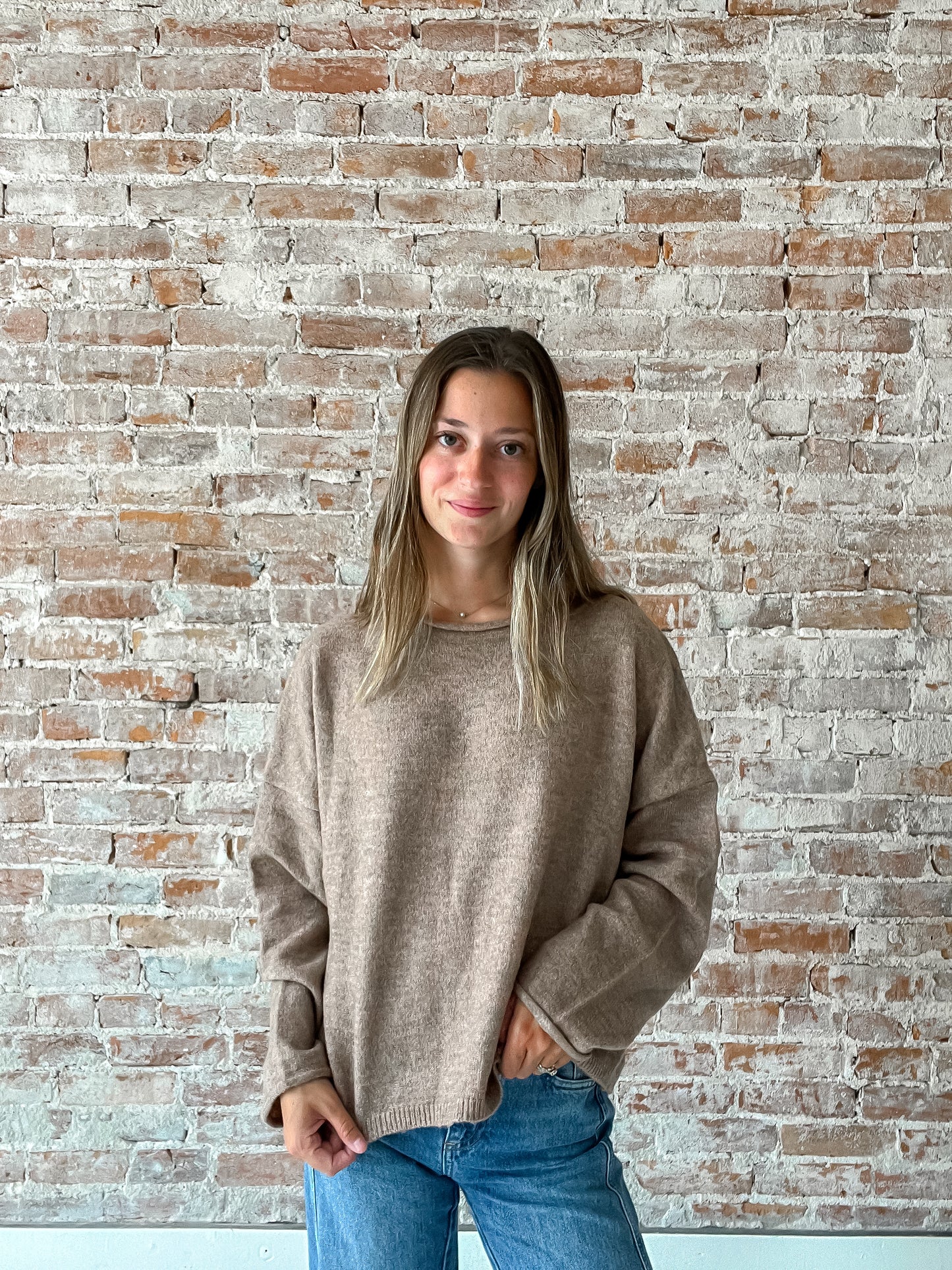 Paige Sweater : Mocha