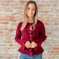Jade Cardigan in Burgundy