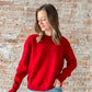 Conrad Sweater in Red