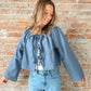 Clara Tie Blouse