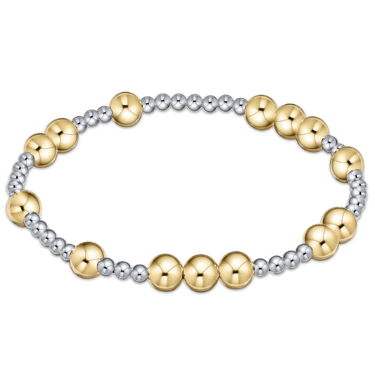 E Newton: Hope Unwritted Mix Metal 6mm Bracelet