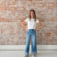 Nori Jean: Medium Wash w/ Cuff