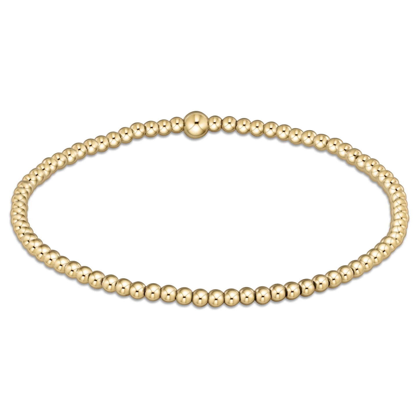 E Newton: Classic Gold 2.5mm Bracelet
