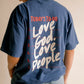 navy tee Love God, Love People Tee
