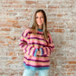 multicolor stripe sweater