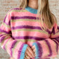multicolor stripe sweater
