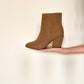 brown heeled boot