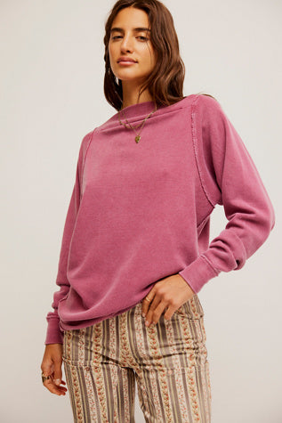 Free People: Sammie Thermal in Glass Roses